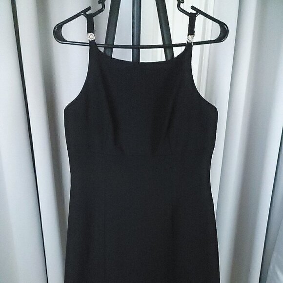 YL By Yair Black Cocktail Dress Size 4 - Picture 1 of 11